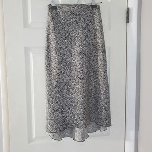 Midi slip skirt